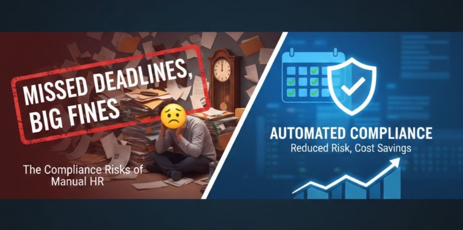 Missed Deadlines, Big Fines: The Compliance Risks of Manual HR